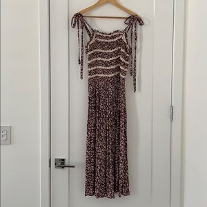 Free People midi dress